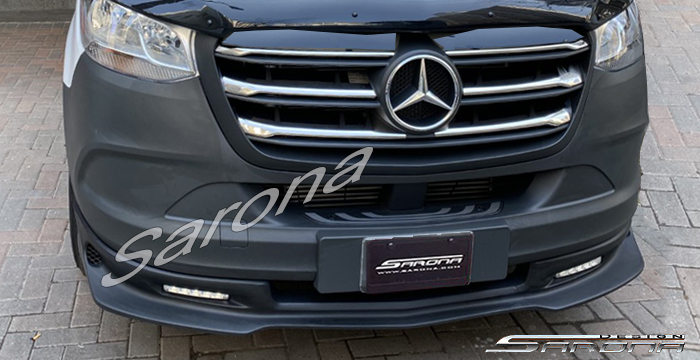 Custom Mercedes Sprinter  All Styles Front Add-on Lip (2019 - 2023) - $690.00 (Part #MB-065-FA)